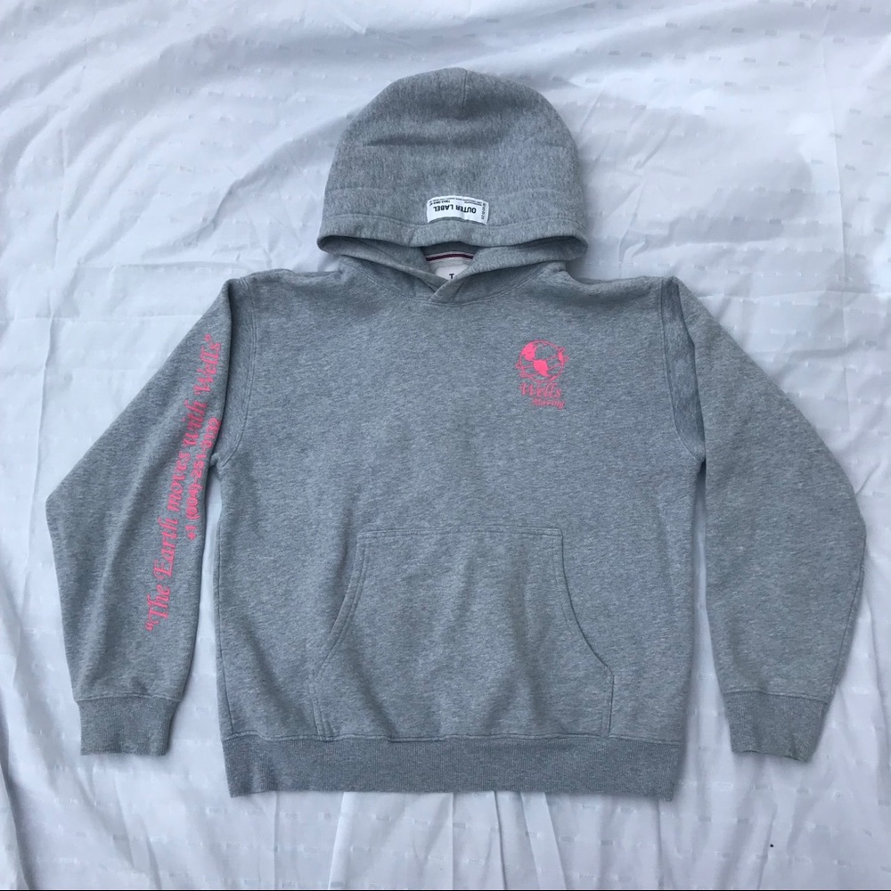 Aritzia TNA Perfect Hoodie Grey